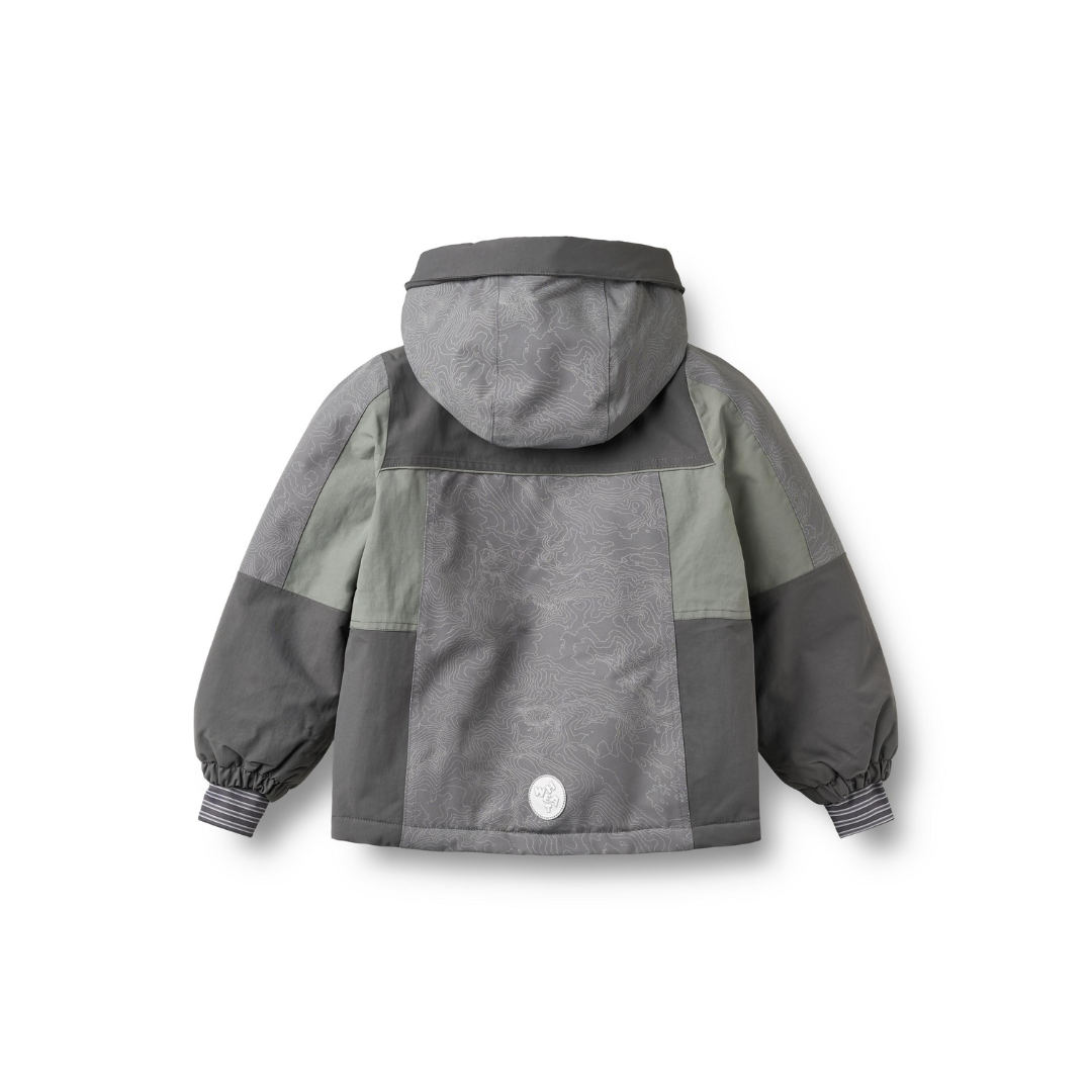 Wheat Lausto teknisk jakke dark charcoal
