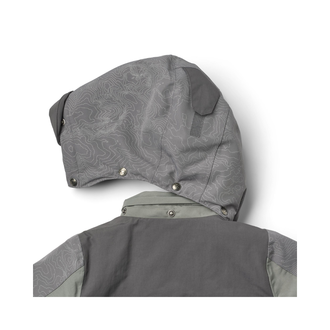 Wheat Lausto teknisk jakke dark charcoal