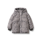 Wheat Eli puffer jakke dark charcoal flowers