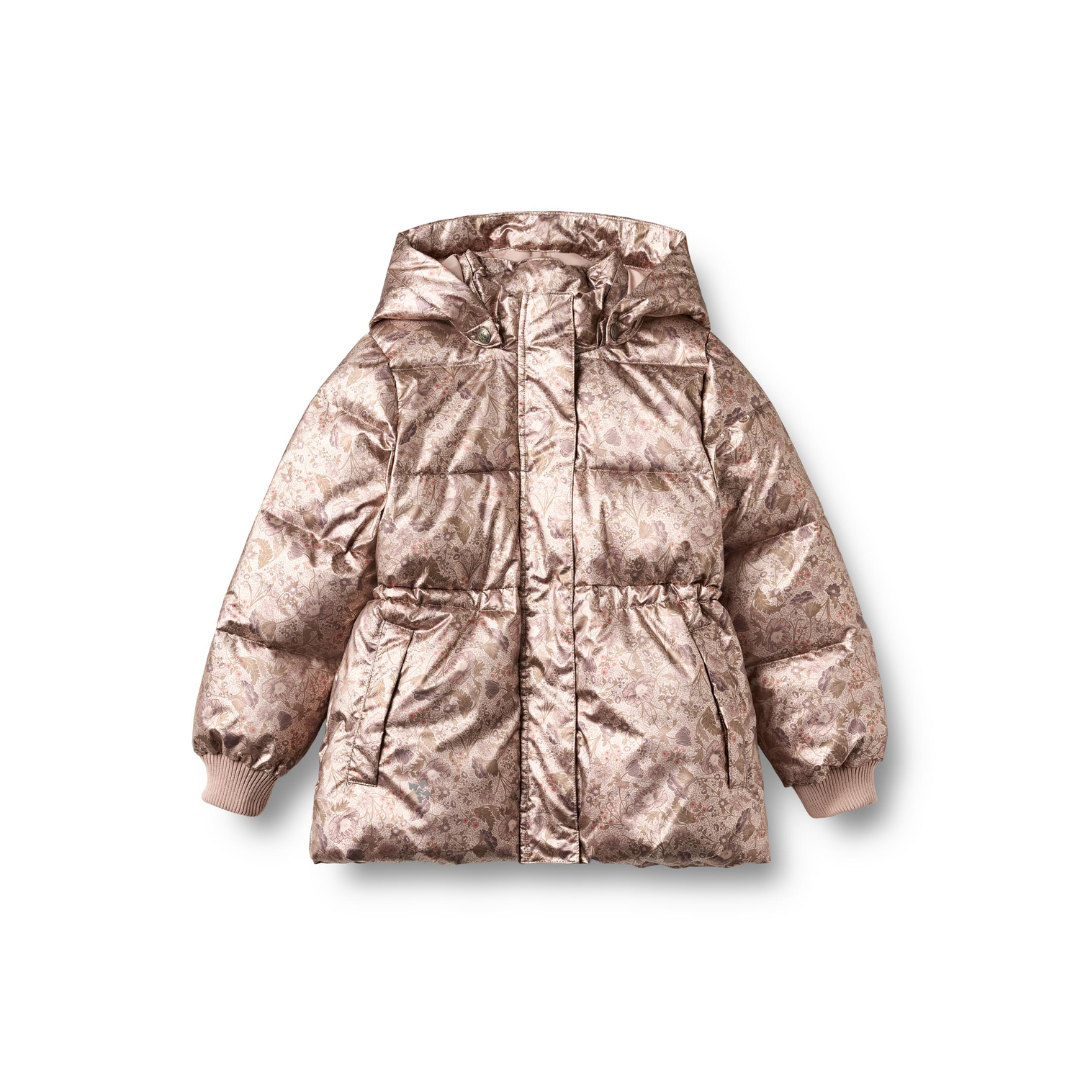 Wheat Eli puffer jakke golden flowers