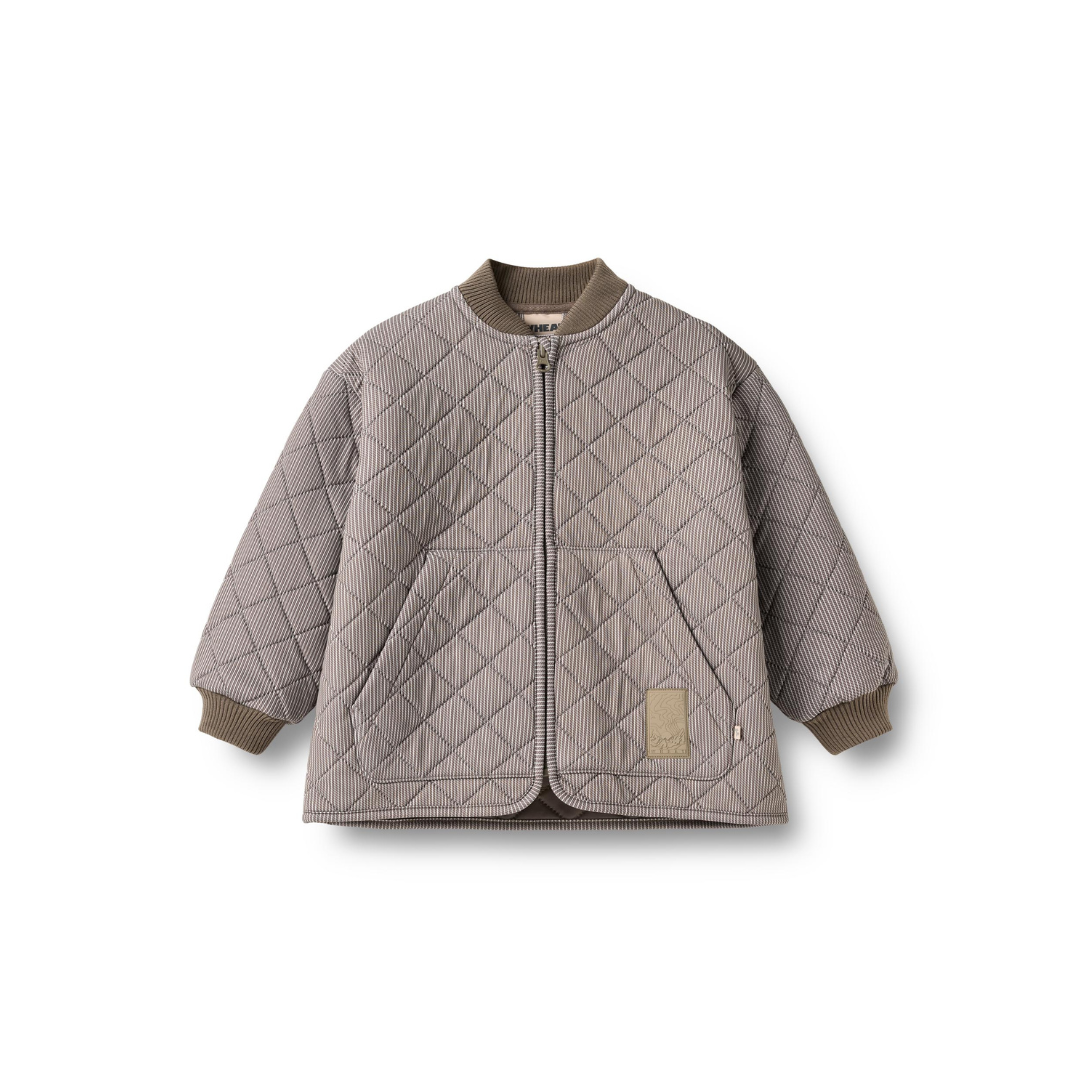 Wheat Vando termojakke brown stripe