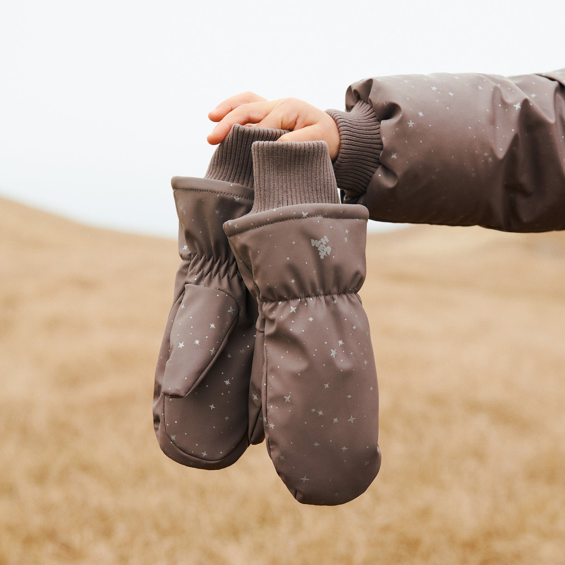 Wheat Stormy winter luffer purple stone stars