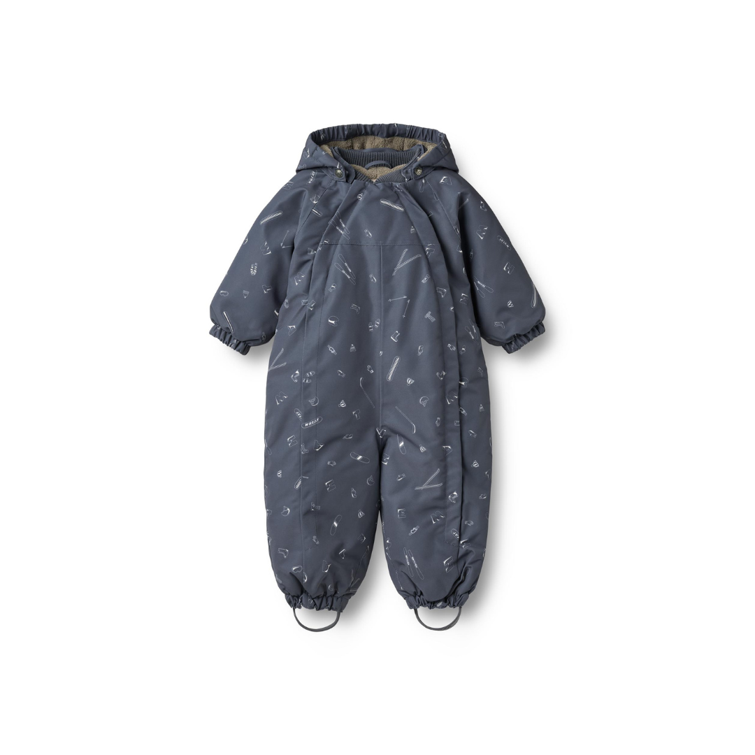 Wheat Adi teknisk flyverdragt winter blue aop