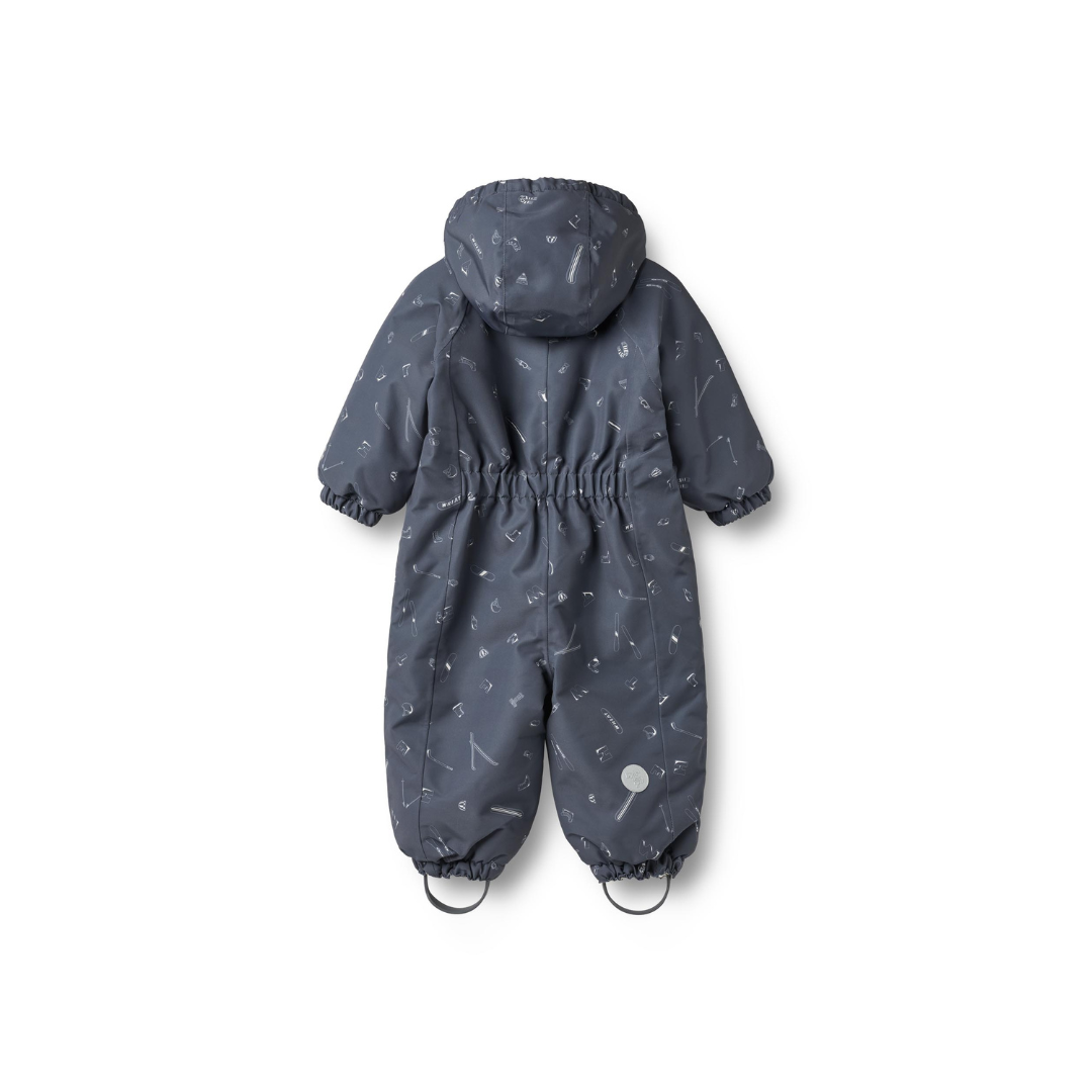Wheat Adi teknisk flyverdragt winter blue aop