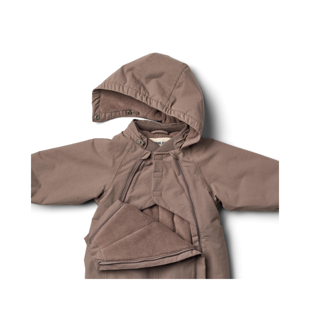 Wheat Adi teknisk flyverdragt plum truffle