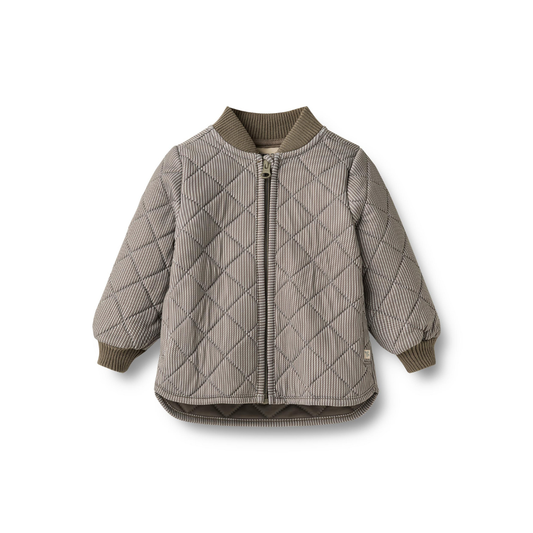 Wheat Loui termojakke brown stripe