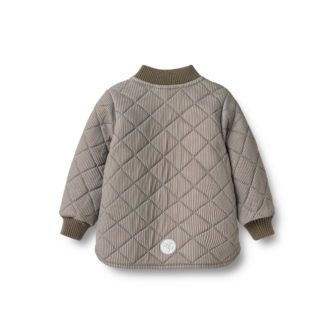Wheat Loui termojakke brown stripe