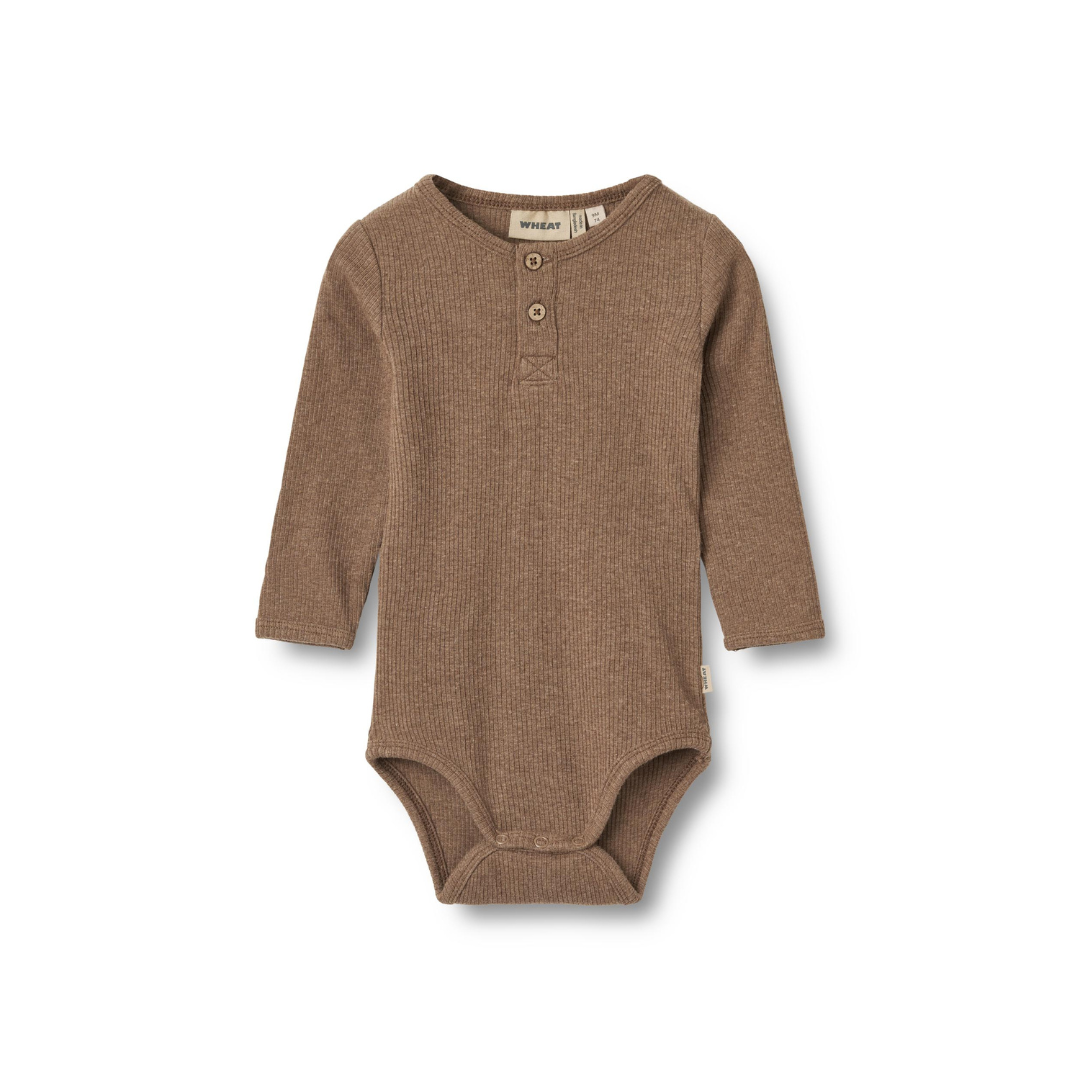 Wheat Benny bodystocking coffee melange
