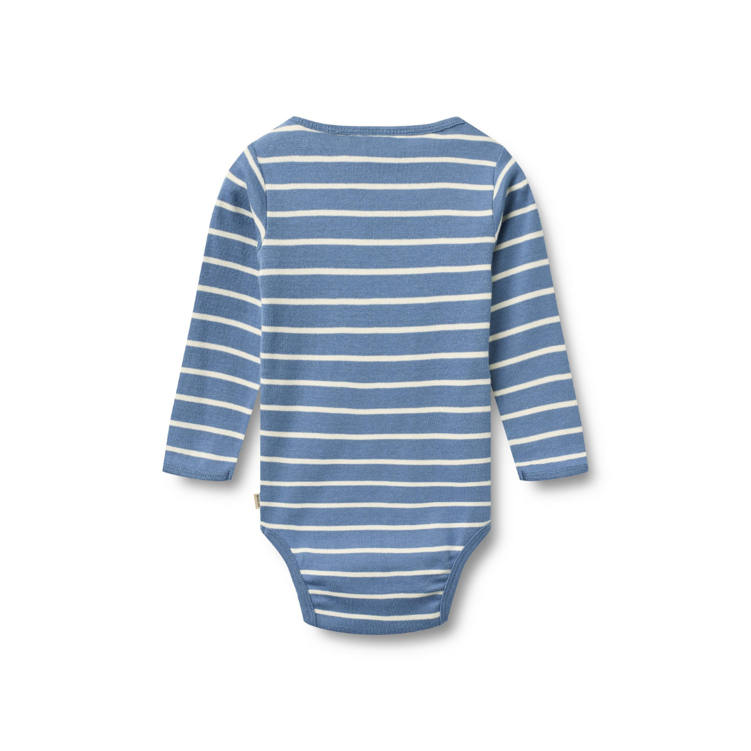 Wheat Berti body LS blue stripe