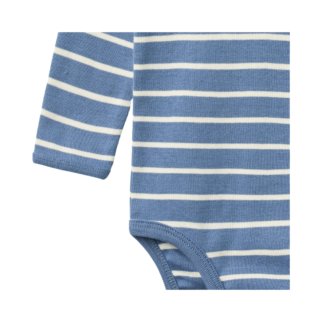 Wheat Berti body LS blue stripe