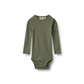 Wheat Spencer rib bodystocking thyme
