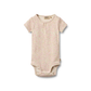 Wheat Linette body SS coral flowers