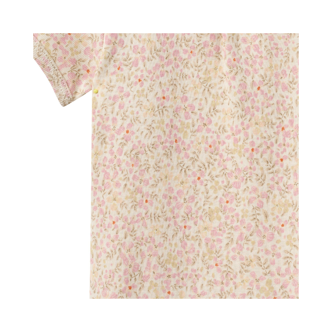 Wheat Linette body SS coral flowers