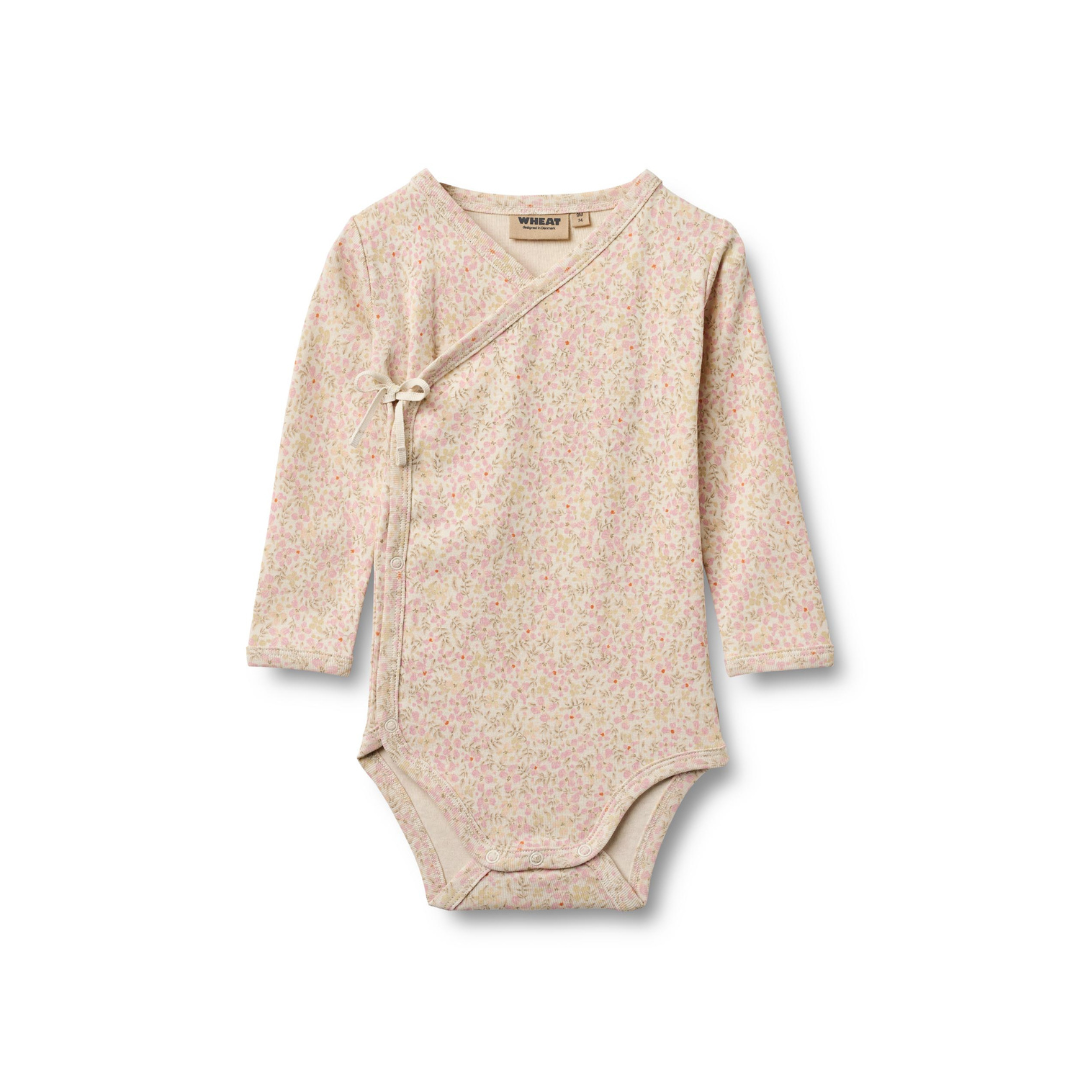 Wheat Chia slå-om body coral flowers