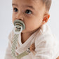 Baby med BIBS Suttesnor sand/ivory