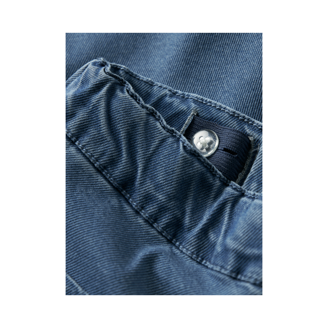 Name It Bella wide pull up jeans medium blue denim