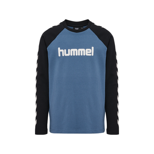 Hummel Boys t-shirt LS bering sea