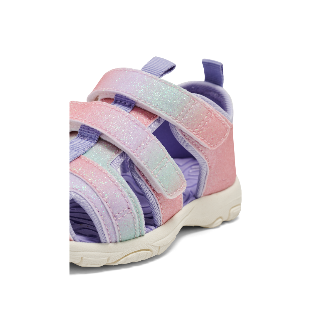 Hummel Sandal glitter velcro infant multi color pink