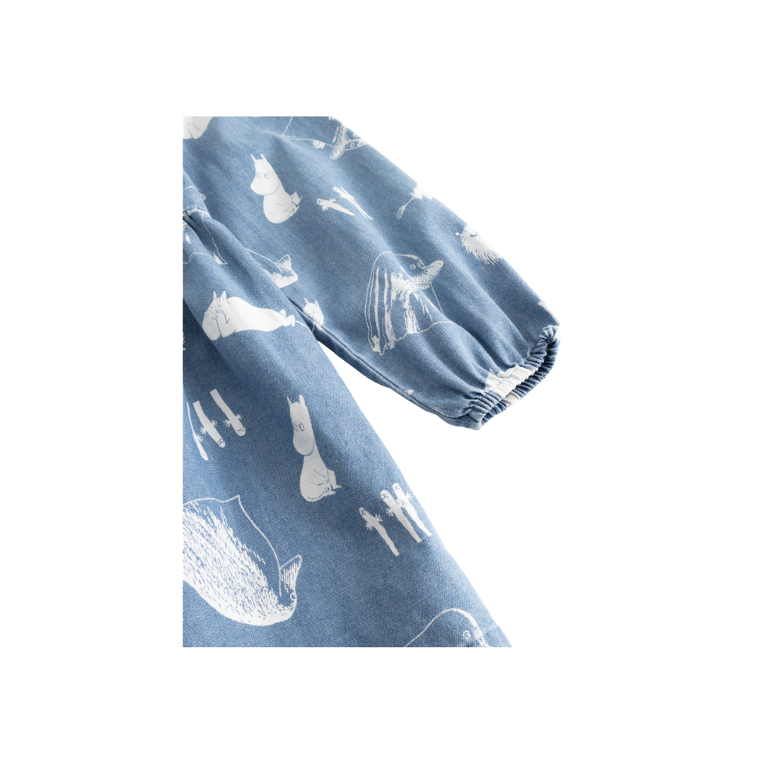 MarMar Dalva denim print kjole moomins 