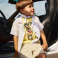 Dreng med Name It Halom shorts bright white