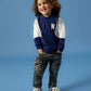 Dreng med Name It Norwin LS polo blueprint