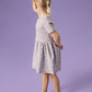 Pige med Name It Hofie SS kjole misty lilac
