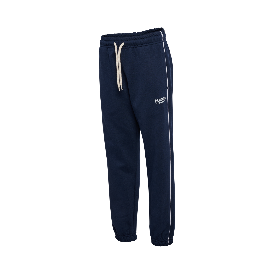 Hummel JR Loose sweatpant pipping dress blues