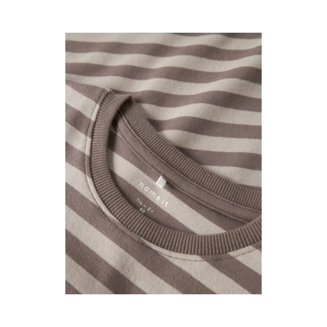 Name It Jamoe t-shirt SS pure cashmere walnut