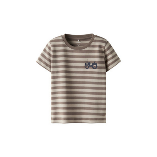 Name It Jamoe t-shirt SS pure cashmere walnut
