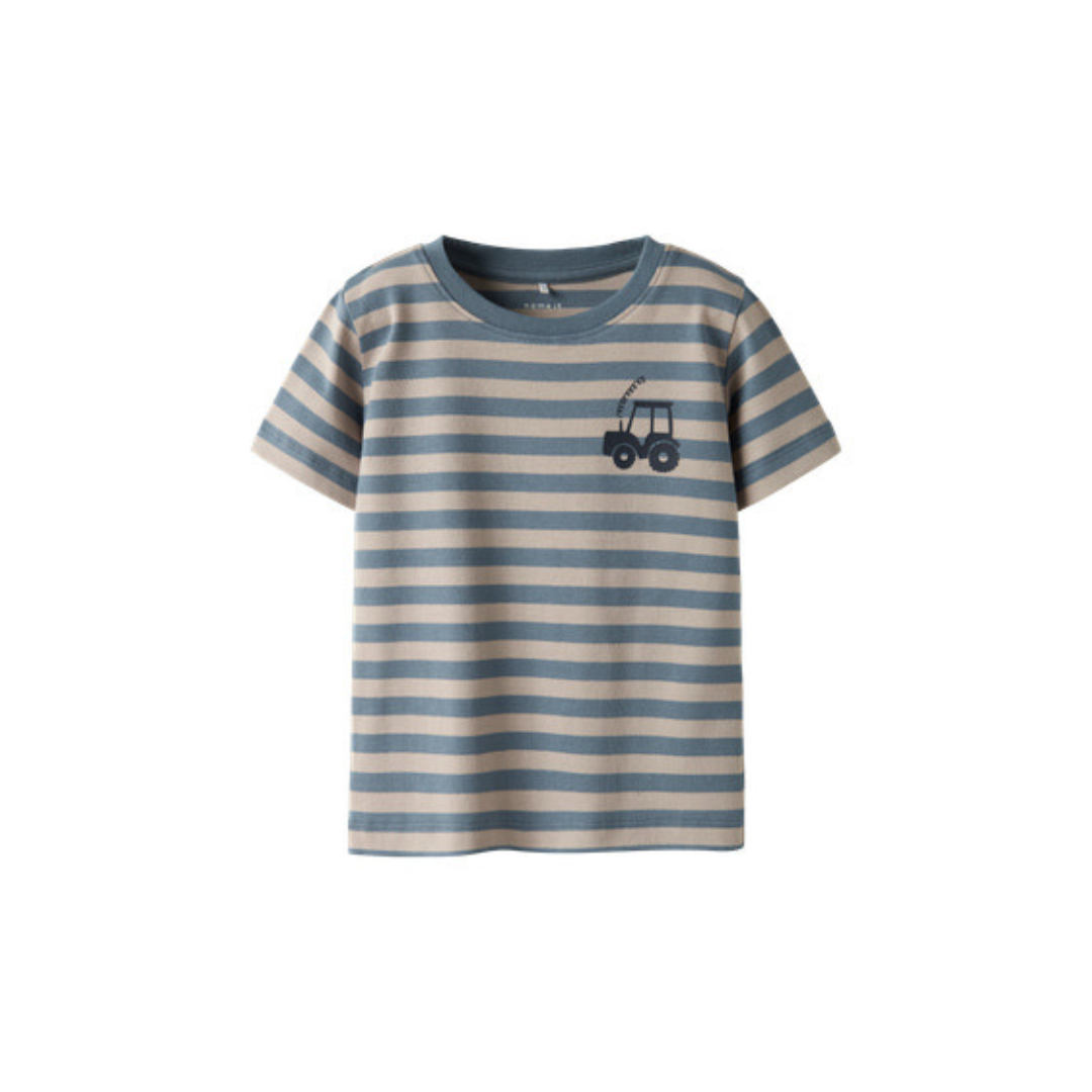 Name It Jamoe t-shirt SS pure cashmere blue mirage