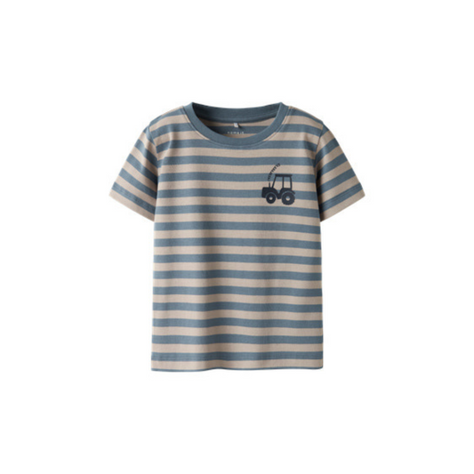 Name It Jamoe t-shirt SS pure cashmere blue mirage