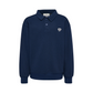 Hummel Pique loose polo sweatshirt dress blue
