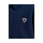 Hummel Pique loose polo sweatshirt dress blue