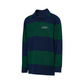 Hummel Loose striped polo LS dress blues