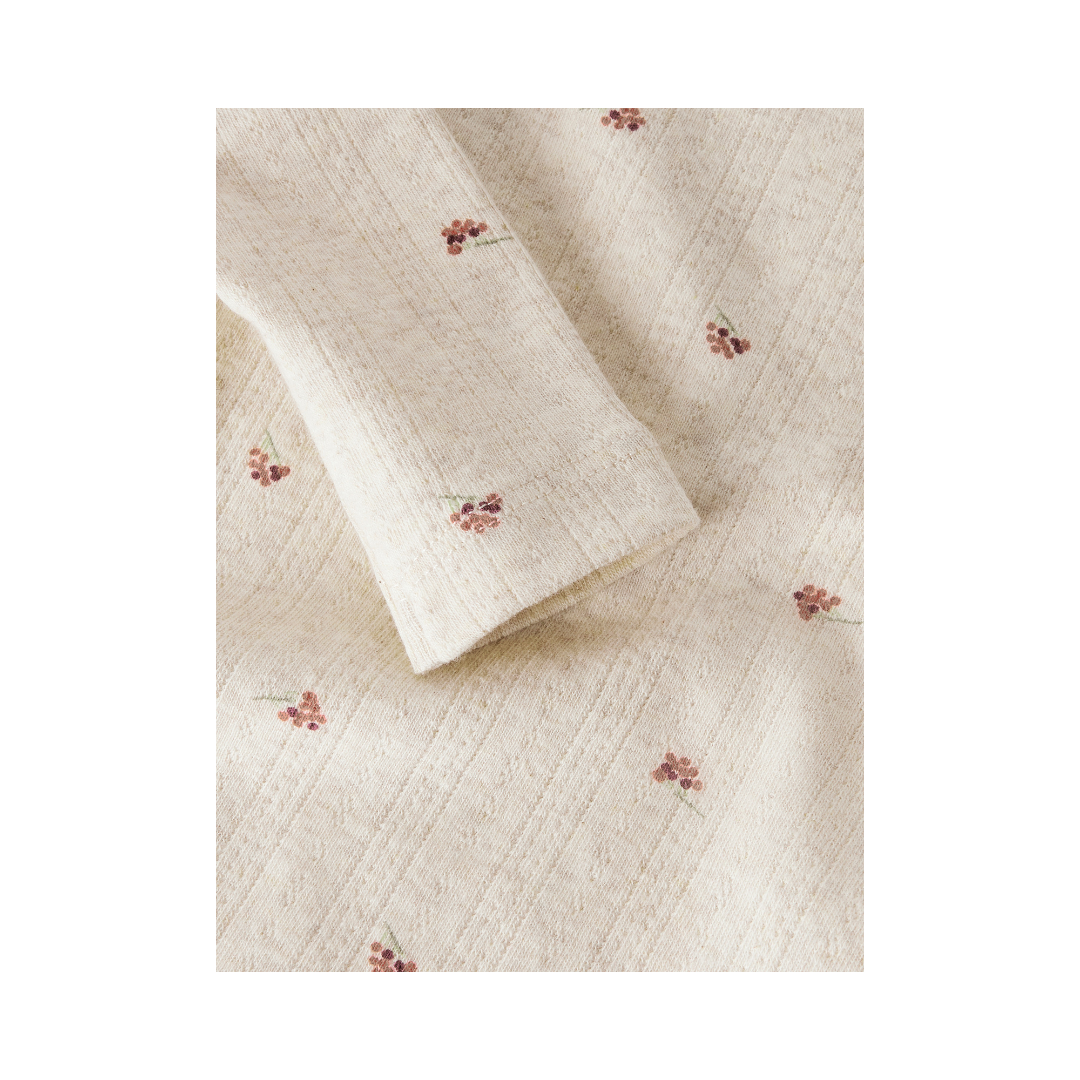 Name It Berries LS bluse peyote melange