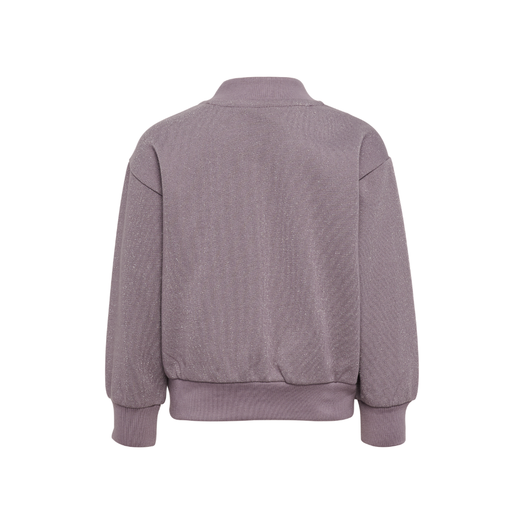 Hummel Mini loose gli zip jakke bee gray ridge