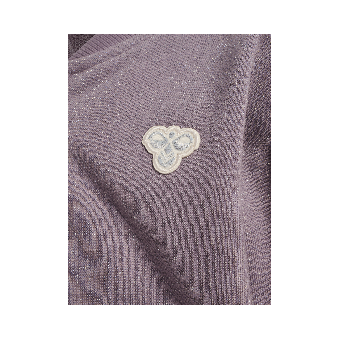 Hummel Mini loose gli zip jakke bee gray ridge