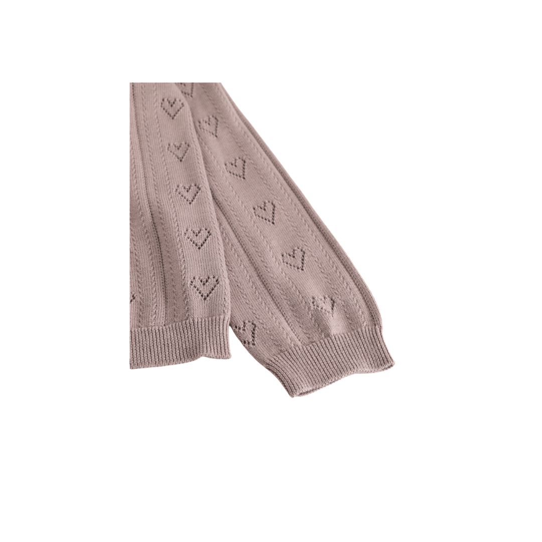 MarMar Tilda strik cardigan dusty purple