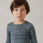 Dreng med MarMar Modal broad rib tee stormy blue