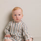 Dreng med MarMar Totoro skjorte dusty blue stripe