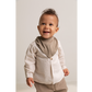 Dreng i MarMar Totoro skjorte grey sand gingham