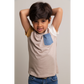 Dreng i MarMar Ted t-shirt colour block llama