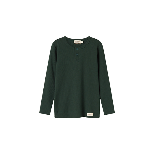 MarMar Modal tee LS dark leaf