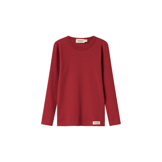 MarMar Modal plain tee hibiscus red 