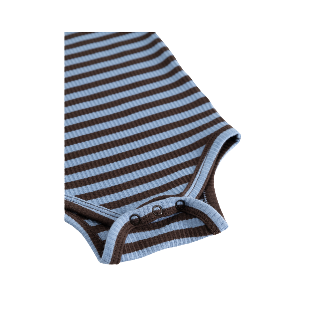 MarMar Modal body plain LS blue heaven stripe