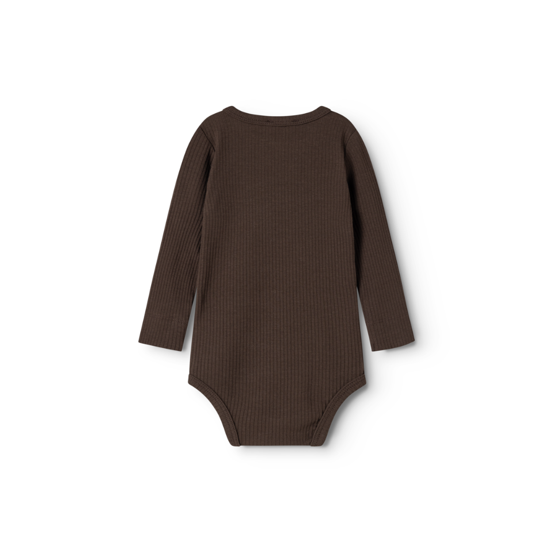 MarMar Modal tee LS dark roast
