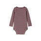 MarMar Modal body plain LS heather stripe