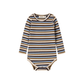 MarMar Modal body plain LS stripes