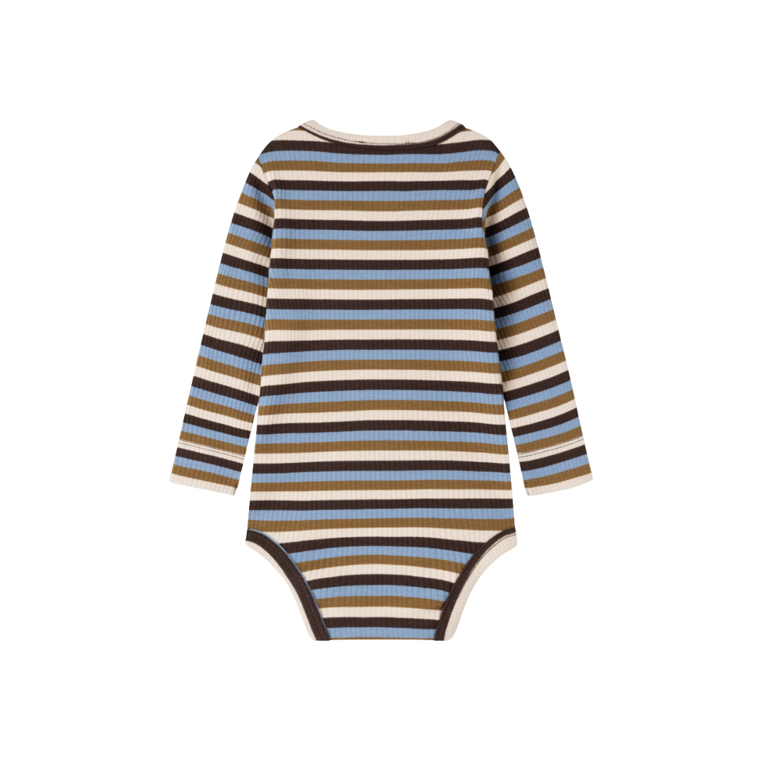 MarMar Modal body plain LS stripes