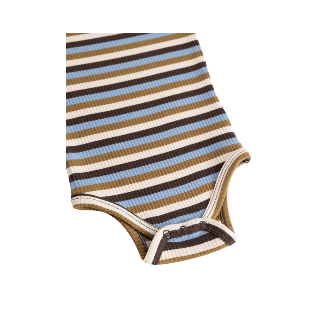 MarMar Modal body plain LS stripes